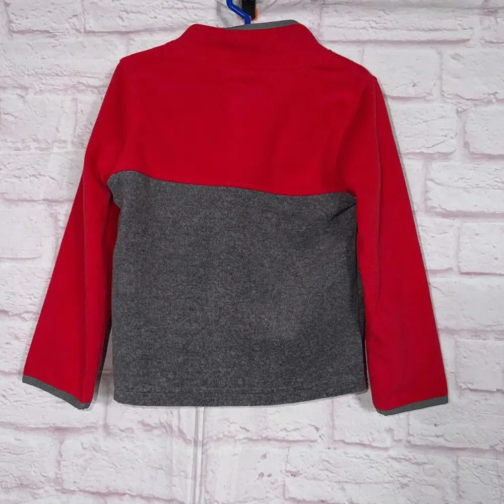 OshKosh B'gosh Kids' Red and Gray Pullover Size 4 NWT